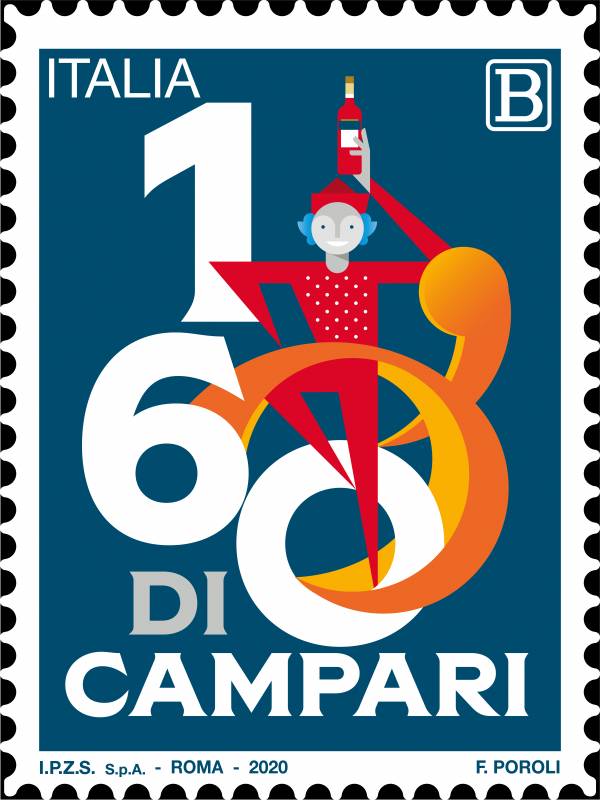 Stamp Campari 160